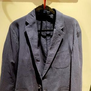 Navy Sports Coat, 1901, 44R, Brand New